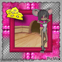 {Cute Mousey Dancer} animasyonlu GIF