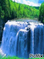 cascade - GIF animé gratuit