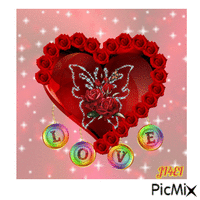 Love Heart. - GIF animé gratuit