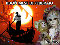 BUON MESE DI FEBBRAIO animovaný GIF
