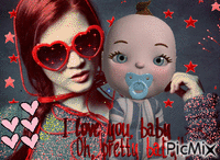 I love you, baby. Trust in me when I say анимиран GIF