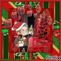 [♦]Zoro Christmas[♦] - Gratis animerad GIF