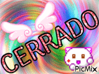 CERRADO - GIF animado gratis