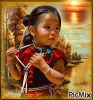 petite fille indienne - PNG gratuit