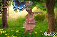 танцы на лужайке - Ücretsiz animasyonlu GIF