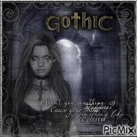 ~Gothic womαn~ animerad GIF