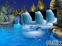 Cascades - Darmowy animowany GIF
