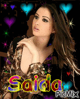 Saida - GIF animasi gratis