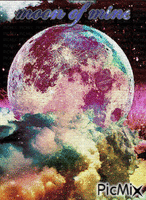 Moon GIF animé