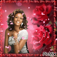 Whitney Houston Animiertes GIF