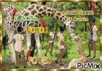 Dia de Zoo - GIF animasi gratis