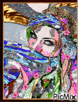 Mosaico. animovaný GIF