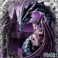 Dragon Fantasy! - GIF animé gratuit
