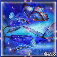 Beautiful Butterflies.. - Бесплатный анимированный гифка
