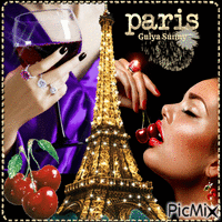 Concours "Vin "Cherry Paris"" - GIF animé gratuit