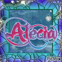 Name. Alecia - Zdarma animovaný GIF