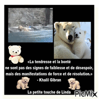 «La tendresse et la bonté animowany gif