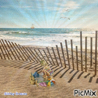 Sand castles - GIF animado gratis