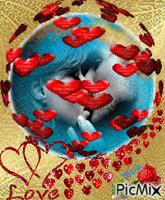 Un Mundo De Amor - Ücretsiz animasyonlu GIF