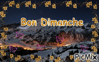 bon dimanche - Бесплатный анимированный гифка