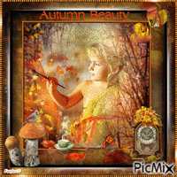 Autumn beauty animoitu GIF