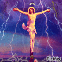 Gesù - La Crociffissione animasyonlu GIF