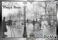 paris vintage GIF animé