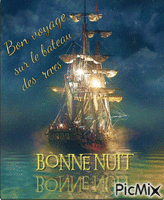 Bonne Nuit :) - GIF เคลื่อนไหวฟรี