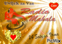 Radio Mahala - GIF animate gratis