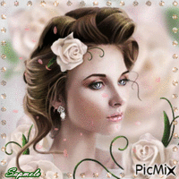 Rosa linda - Ingyenes animált GIF