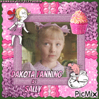 {♥}Dakota Fanning as Sally{♥} animowany gif