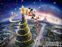 Noël Disney - Darmowy animowany GIF