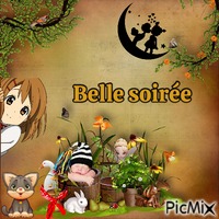 Belle soirée - Ingyenes animált GIF