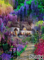 Cottage animovaný GIF