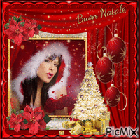 Merry Christmas to all my friends GIF animata
