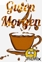 Guten Morgen- Karte. 🙂 animovaný GIF