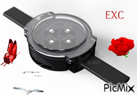 LED Pixel Light EXC-P42GP0 - Darmowy animowany GIF
