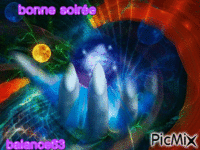 bonne soirée - Zdarma animovaný GIF