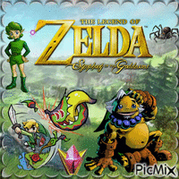 Zelda the legend of breath wild animovaný GIF
