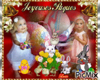 Une tres Joyeuses Paques a vous tous ♥♥♥ animovaný GIF