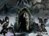 style gothique animovaný GIF