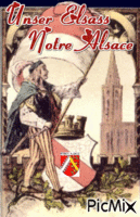 Unser Elsace - Notre Alsace - Darmowy animowany GIF