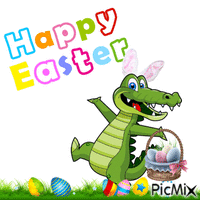 Snappy Easter 2024 animowany gif