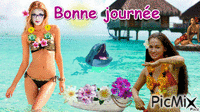 Bonne journée - Бесплатный анимированный гифка