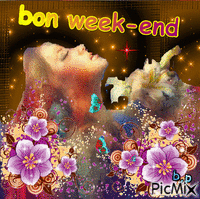 bon week-end - Darmowy animowany GIF