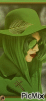 Verde, sobre verde animovaný GIF