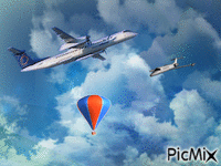 le monde du ciel animovaný GIF