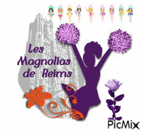 Les Magnolias de Reims animovaný GIF