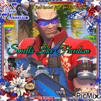 soldier 76 america анимирани ГИФ