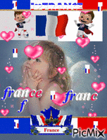Notre ange pour La France GIF animado